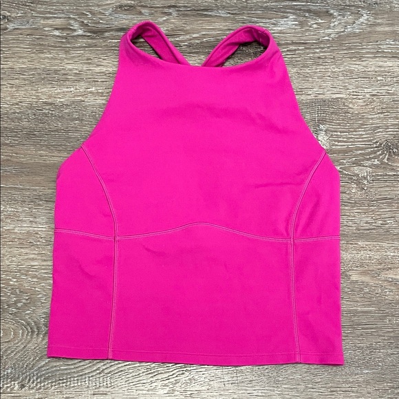 EUC Lululemon Key to Balance Tank. Color Ripened Raspberry. Size 4 - Picture 2 of 5